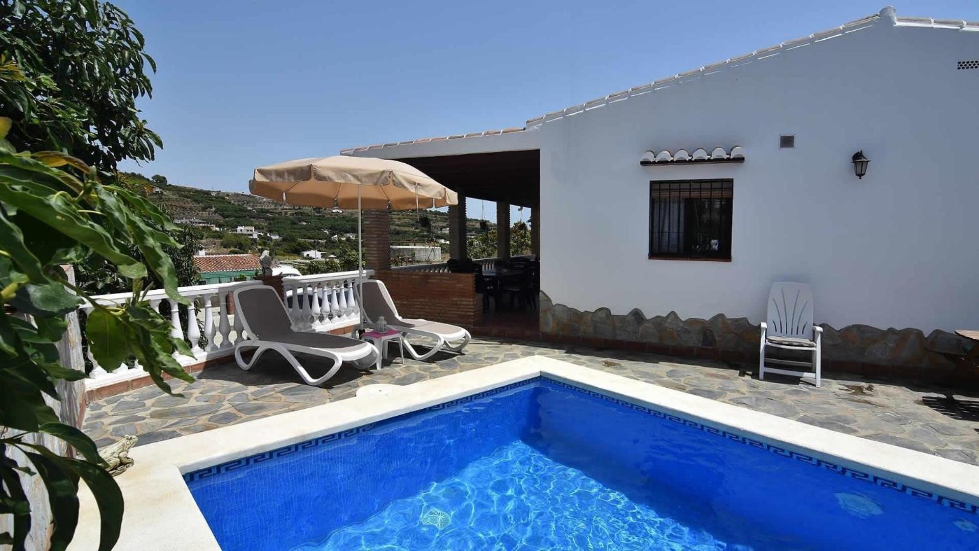 Ferienhaus Mit Privatpool Fuer 4 Personen Ca 90 Qm In Frigiliana, Andalusien Costa Del Sol Villa Nerja Ngoại thất bức ảnh