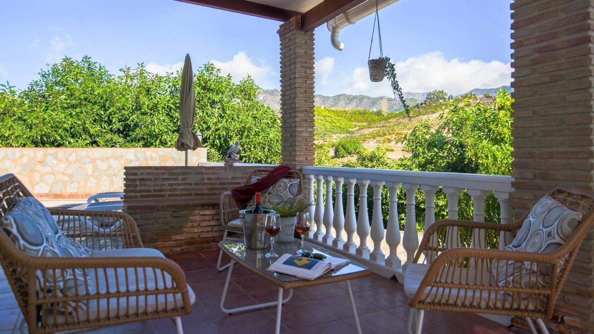 Ferienhaus Mit Privatpool Fuer 4 Personen Ca 90 Qm In Frigiliana, Andalusien Costa Del Sol Villa Nerja Ngoại thất bức ảnh