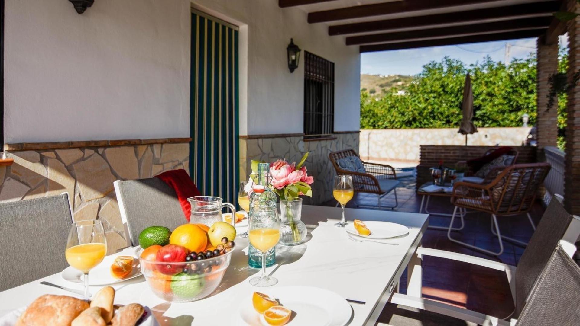 Ferienhaus Mit Privatpool Fuer 4 Personen Ca 90 Qm In Frigiliana, Andalusien Costa Del Sol Villa Nerja Ngoại thất bức ảnh