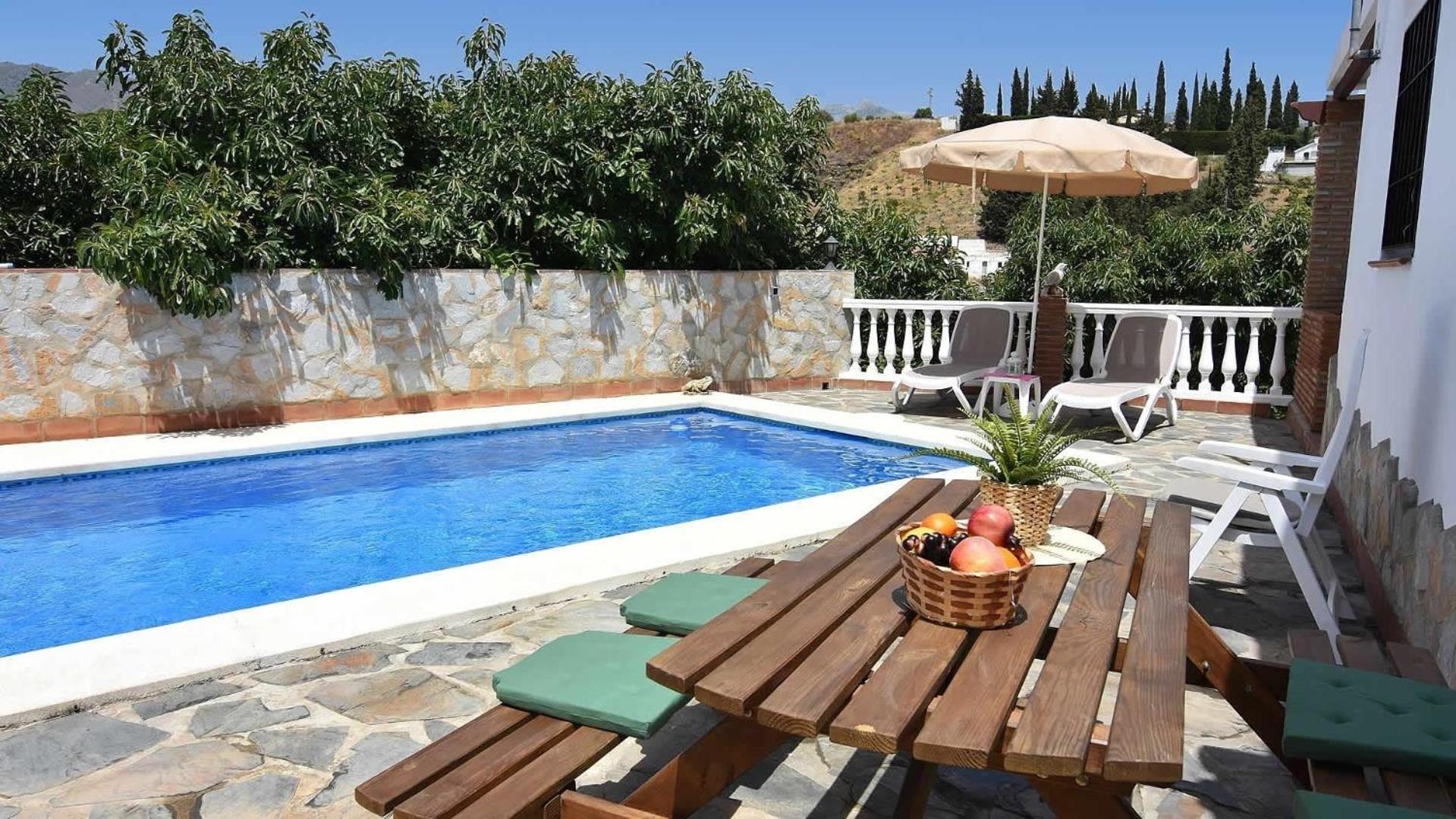 Ferienhaus Mit Privatpool Fuer 4 Personen Ca 90 Qm In Frigiliana, Andalusien Costa Del Sol Villa Nerja Ngoại thất bức ảnh