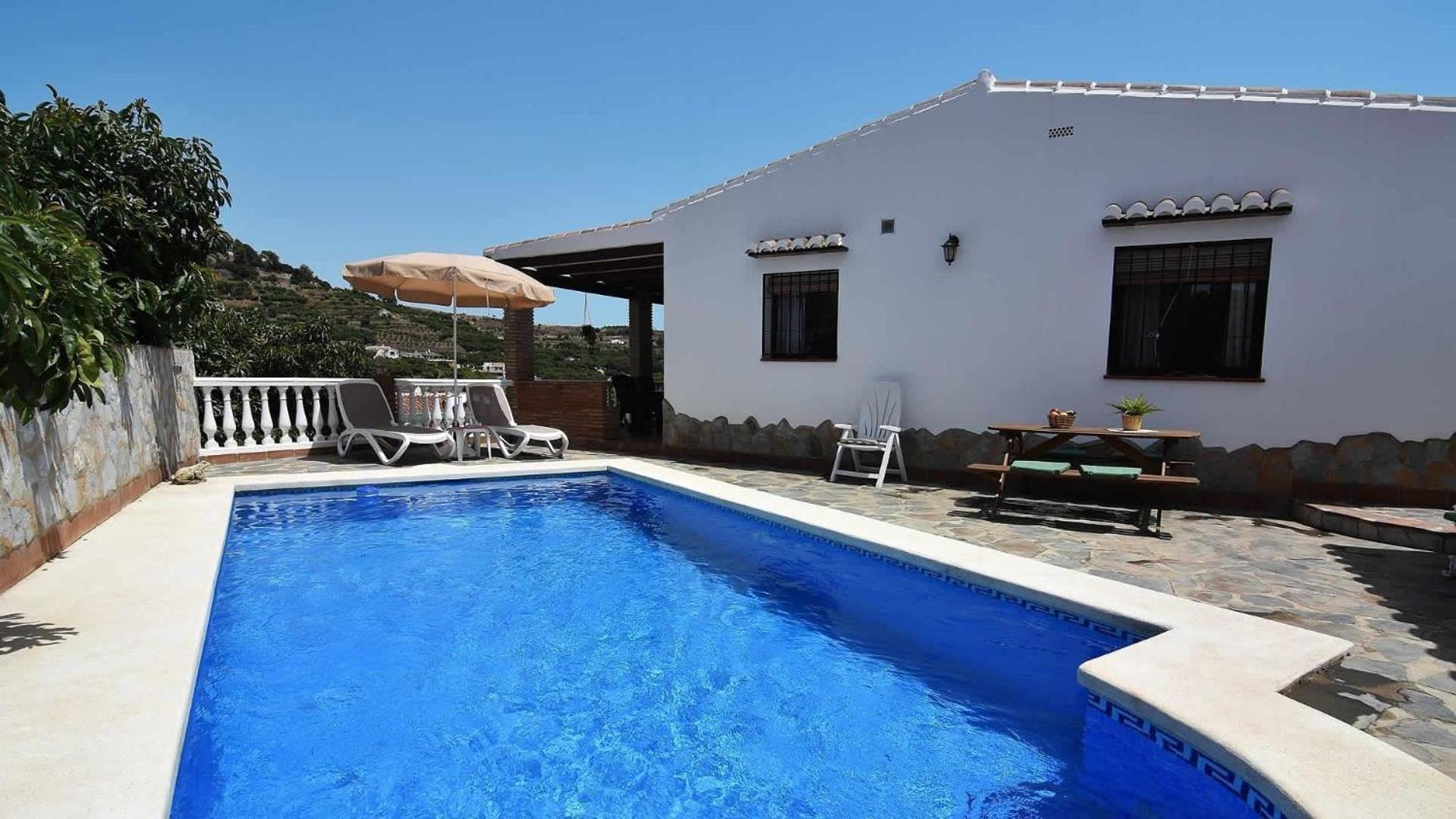 Ferienhaus Mit Privatpool Fuer 4 Personen Ca 90 Qm In Frigiliana, Andalusien Costa Del Sol Villa Nerja Ngoại thất bức ảnh